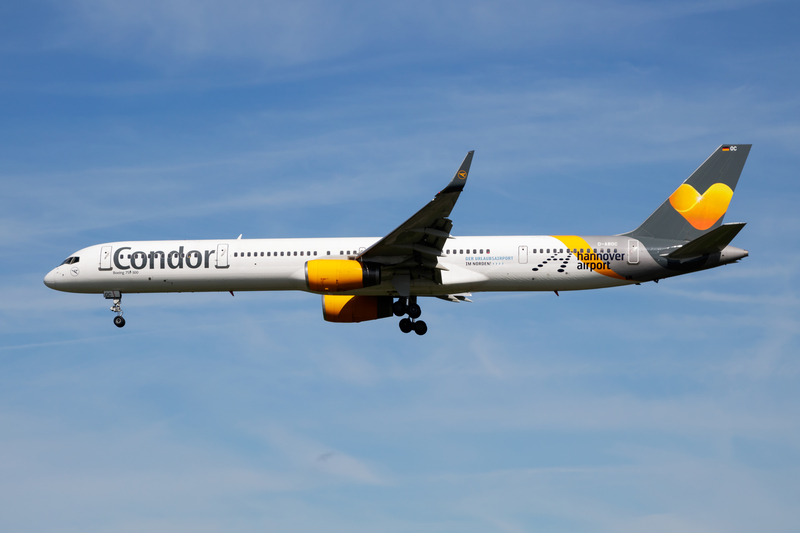 Hamburg Airport is a focus city for Condor airlines.
