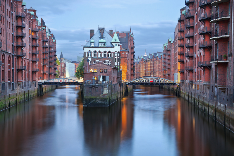 Speicherstadt in Hamburg is a UNESCO World Heritage Site.